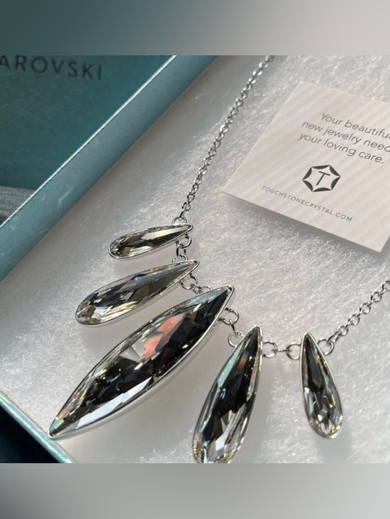 Swarovski Jewelry - Swarovski TSC Navette Necklace BNIB $139 RT value